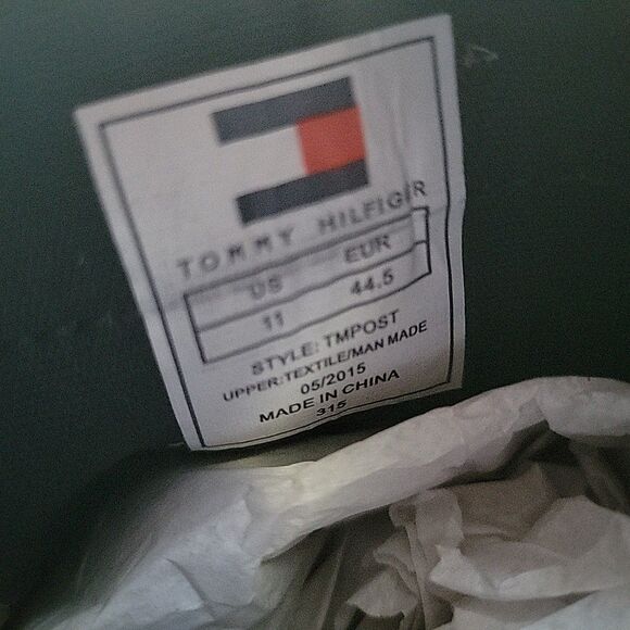 Tommy Hilfiger tmPOST Shoes Canvas Boat Casual Men's Size 11 M NEW - Picture 4 of 7